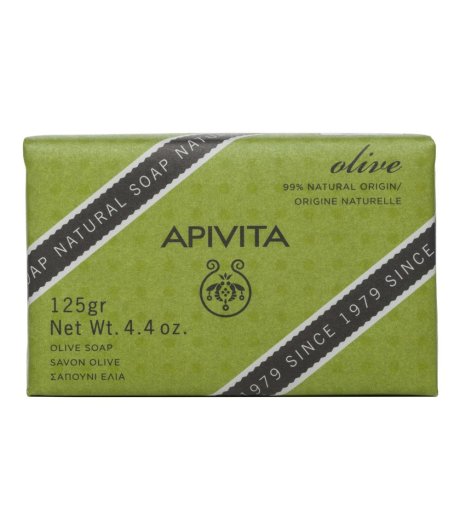 APIVITA NAT SOAP OLIVE 125G/19