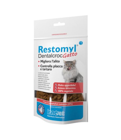 Restomyl Dentalcroc Gatto 60g