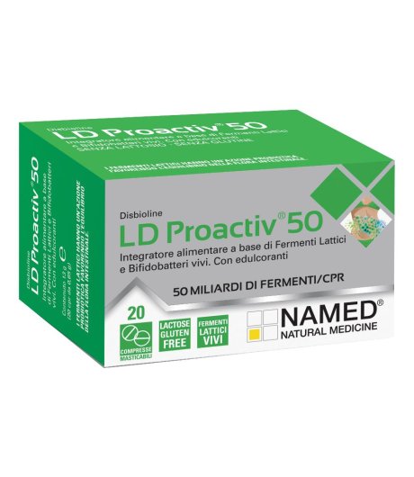 Ld Proactiv50 20cpr Disbioline