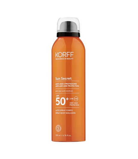 KORFF SUN LATTE SPRAY SPF50+