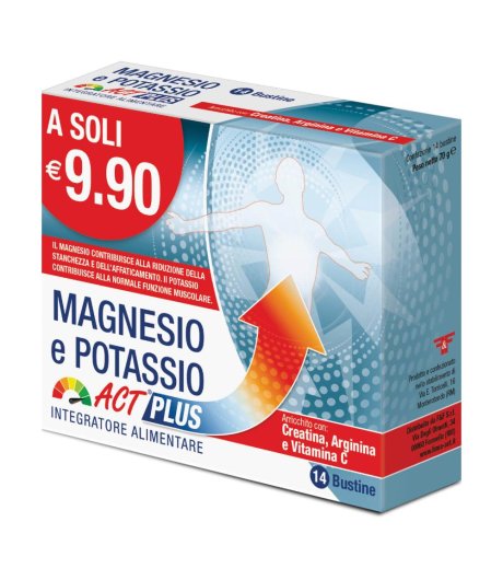 MAGNESIO POTASSIO ACT PLUS14BS