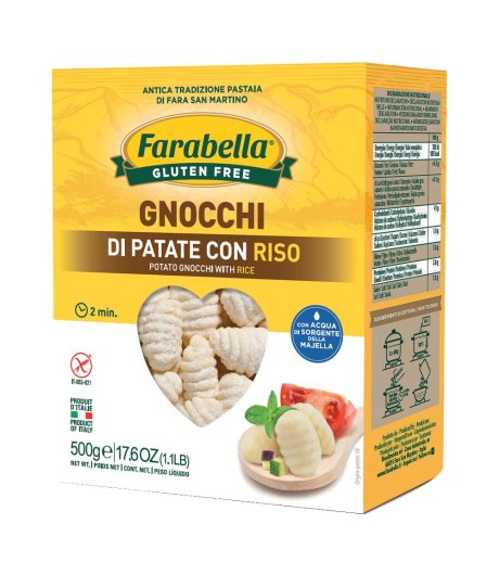 FARABELLA GNOCCHI PAT RISO500G