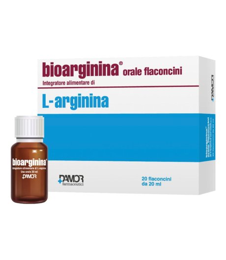 Bioarginina Orale Integratore di L-Arginina 20 Flaconcini da 20 ml