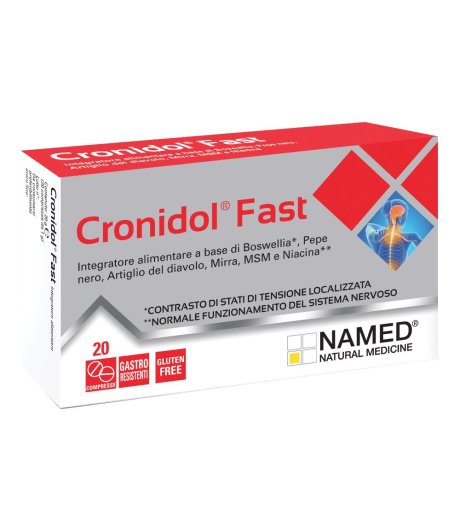 CRONIDOL FAST 20CPR