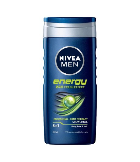 NIVEA D/S HENERGY FOR MEN 250 ML