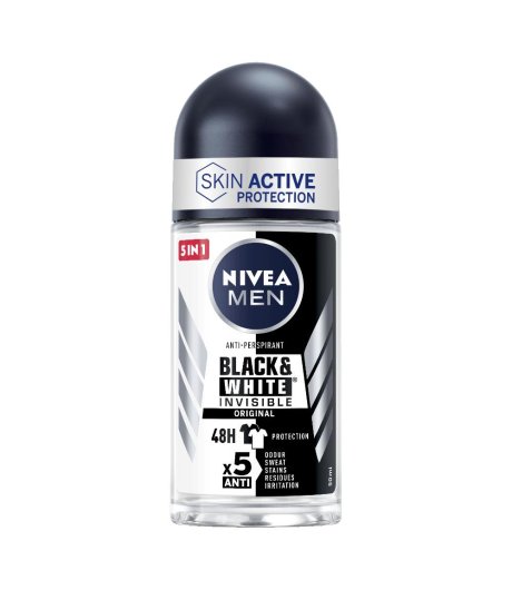 NIVEA MEN DEO ROOL ON AID B/WHITE