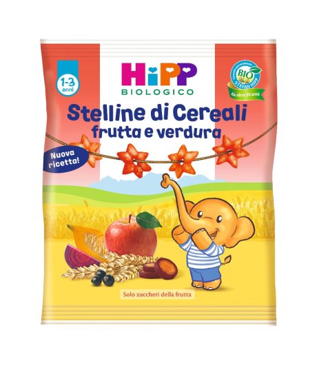 Hipp Bio Stelline Frut/verd30g