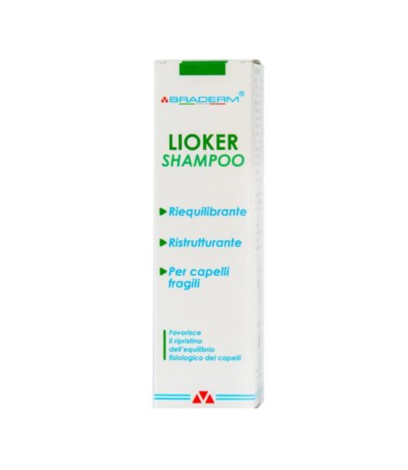 LIOKER SHAMPOO 200ML BRADERM