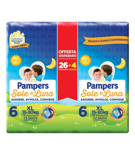 Pampers Sole&luna Trio Xl 40pz