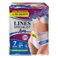 Lines Specialist Lady 7 Mutandine Pants Plus Taglia L