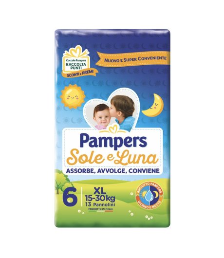 Pampers Sole E Luna Xl 13pz