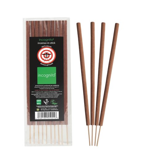 INCOGNITO INCENSO STICK 10BAST