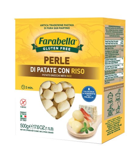 FARABELLA PERLE PATATE RIS500G