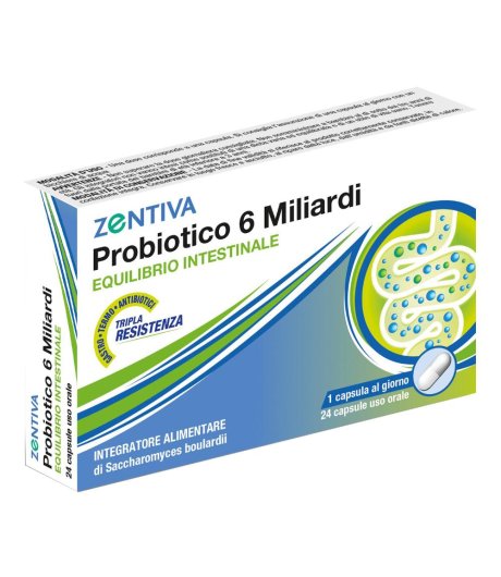 Zentiva Probiotico 6mld 24cps