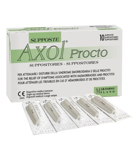 AXOL PROCTO 10SUPPOSTE 2G