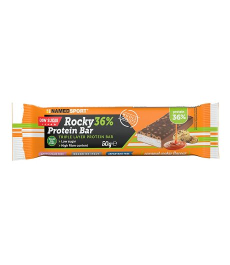 ROCKY 36% PROT BAR CARAMEL 50G