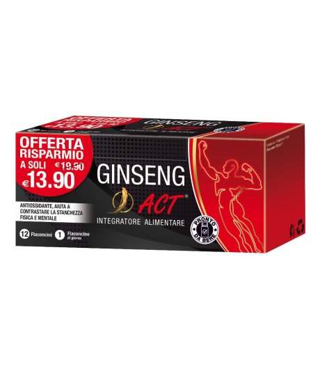 Ginseng Act 12fl 10ml