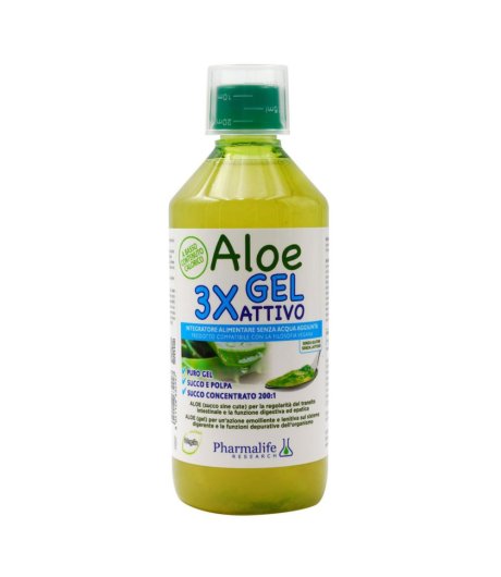 ALOE GEL 3X ATTIVO 500ML