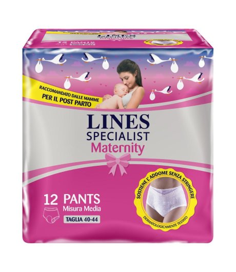 Lines Spec Maternity M 12pz