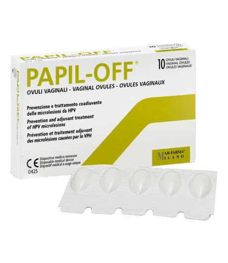 PAPIL-OFF OVULI VAGINALI 10PZ