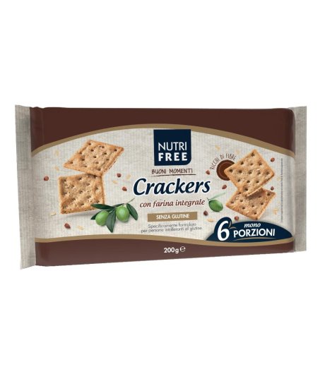 NUTRIFREE CRACKERS INTEGR 6PZ