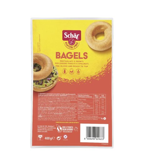 SCHAR BAGELS 4X100G