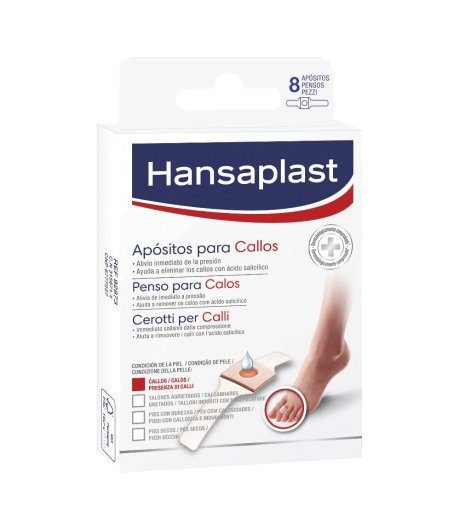 HANSAPLAST CEROTTI CALLI 8PZ