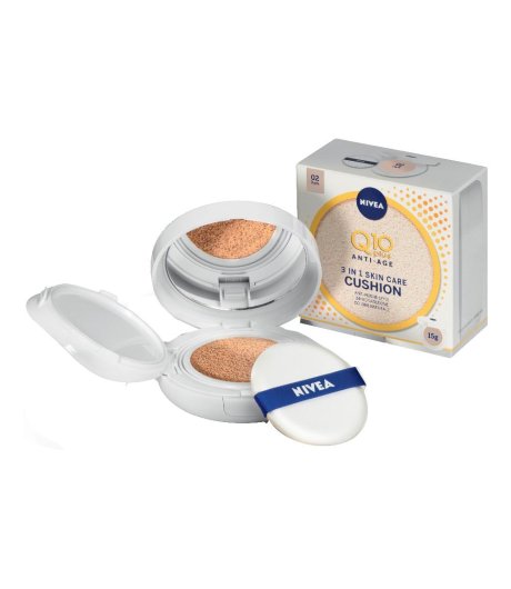 NIVEA CUSHION Q10 CREMA DARK 15GR