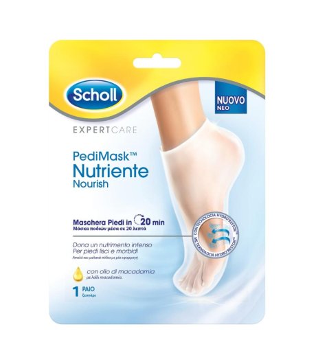 SCHOLL PIEDI MASK NUTR OLI MACADAM