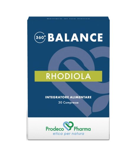 360 BALANCE RHODIOLA 30CPR