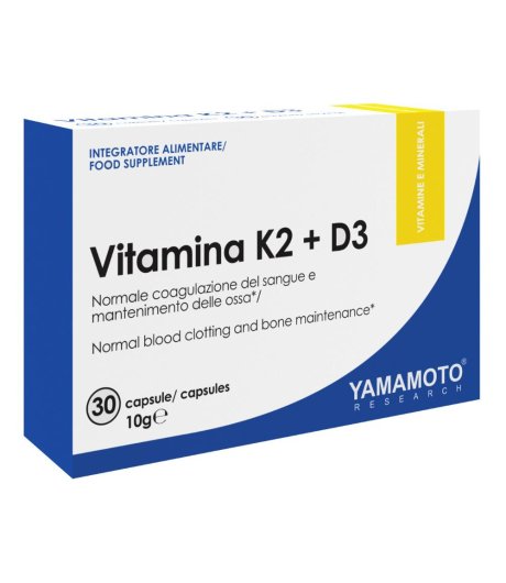 YAMAMOTO R VITAM.K2+D3 30CPS