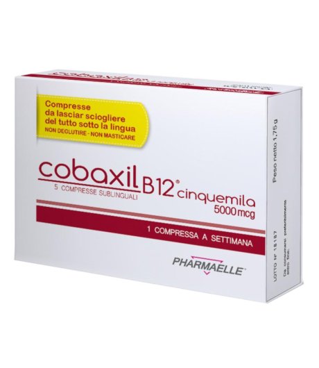 Cobaxil B12 5000mcg 5cpr Sunbl