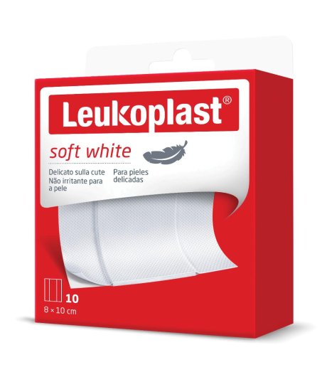 LEUKOPLAST SOFT WHITE 100X8CM