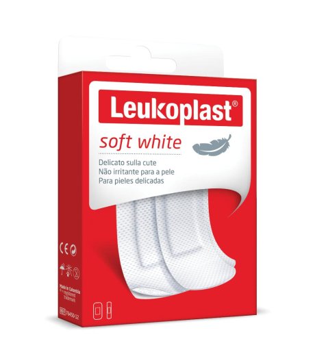 LEUKOPLAST SOFT WHITE 20PZ ASS