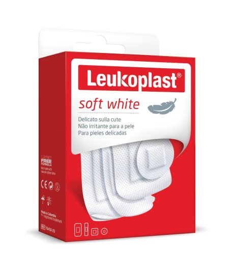 LEUKOPLAST SOFT WHITE 40PZ ASS