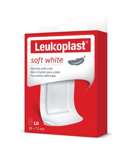 LEUKOPLAST SOFT WHITE72X38 10P