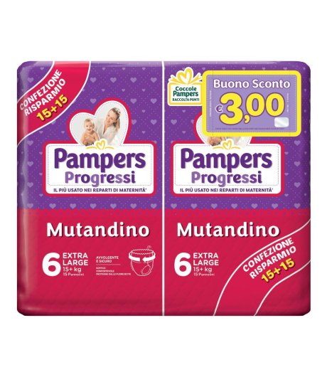 PAMPERS PROG MUT XL 30PZ   4075