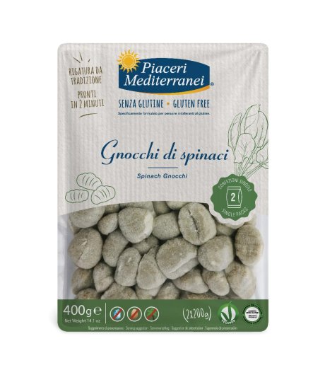 PIACERI MEDIT GNOC SPINACI400G