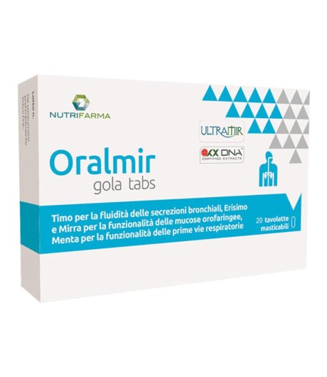 ORALMIR GOLA TABS 20CPR