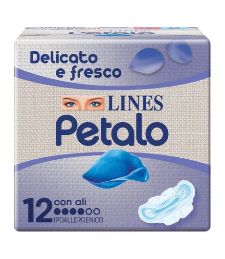 LINES PETALO BLU C/ALI 12PZ