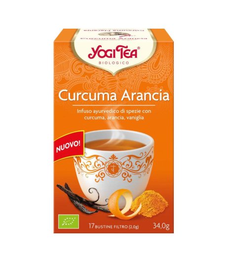 YOGI TEA CURCUMA ARANCIA 34G