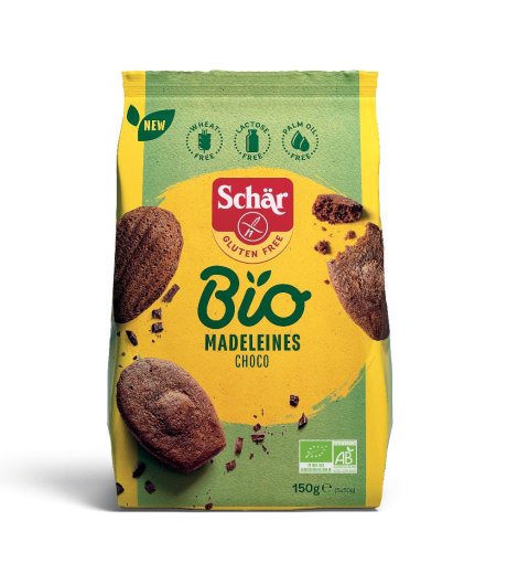 SCHAR BIO MADELEINES CHOCO 5PZ