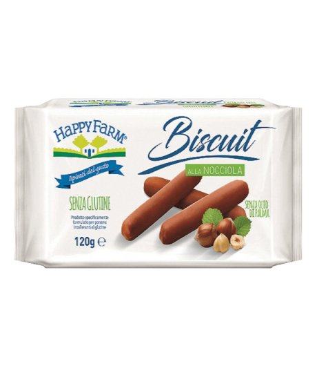 HAPPY FARM BISC NOCCIOLA 120G