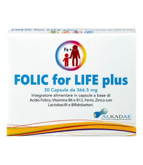 FOLIC FOR LIFE PLUS 30CPS N/F