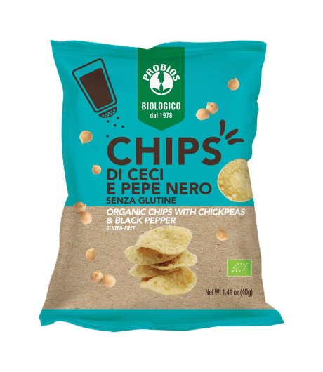 CHIPS DI CECI E PEPE NERO 40G