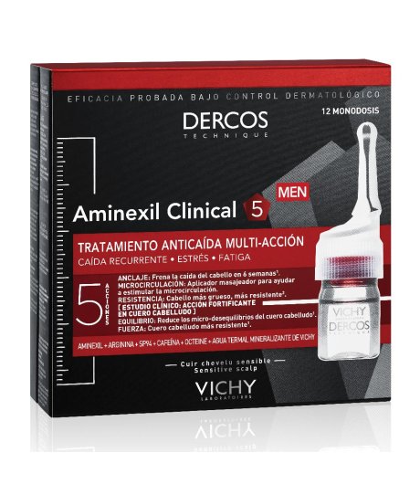 DERCOS AMINEXIL UOMO 12F 6ML