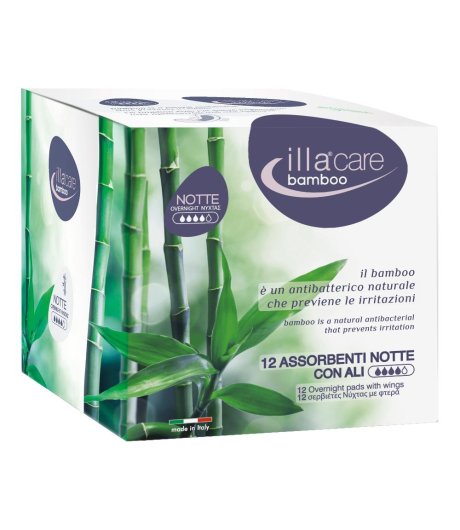 ILLA CARE BAMBOO NOTTE 12PZ