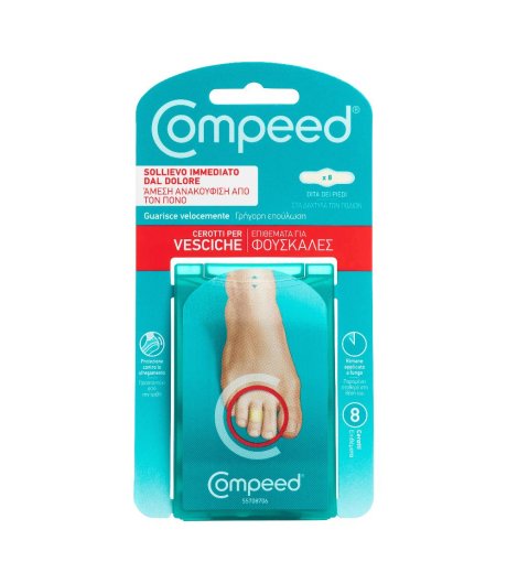 Compeed Vesciche Dita Pied 8pz