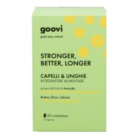 Goovi Integratore Alimentare Capelli e Unghie 60 Compresse