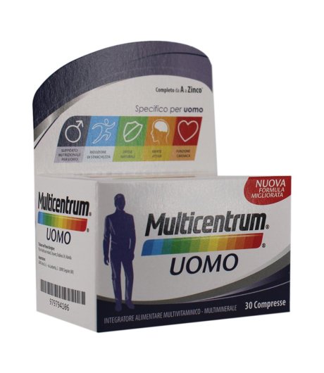 MULTICENTRUM UOMO 30CPR GMM